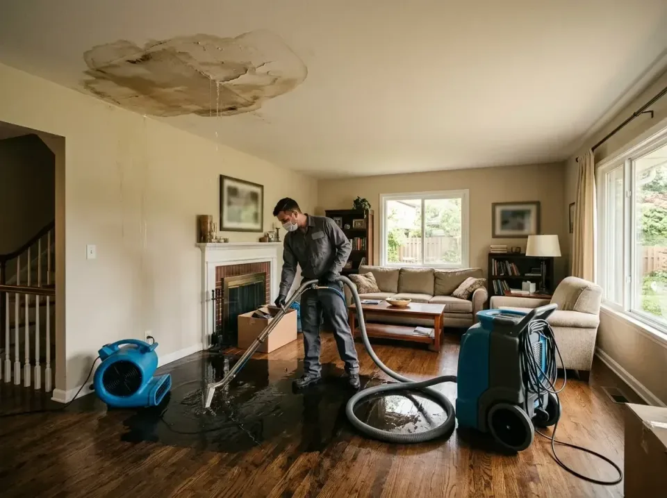 attic-pipe-burst-ceiling-drip-008 — frequently asked questions, Water Damage Restoration & Carpet Care in Bradfordville, FL